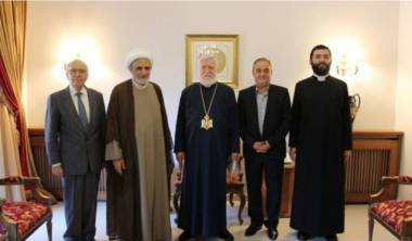Լիբանանի խորհրդարանի նախագահի ներկայացուցիչներն Արամ Ա կաթողիկոսին խոստացել են զորավիգ լինել Արցախի արդար դատին