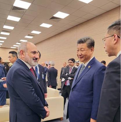Չինաստանը եւ Հայաստանը սերտորեն համակարգում են գործողությունները միջազգային եւ տարածաշրջանային հարցերում