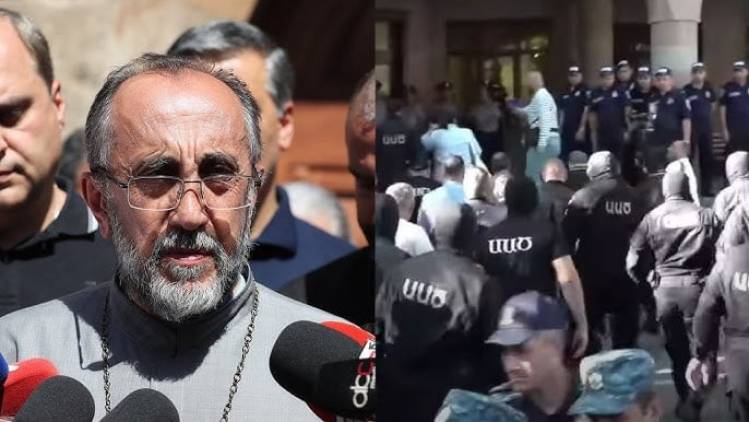 Եռաբլուրում զոհվածի ծնողին քարշ տվողը Մայր Աթոռի վրա էլ կհարձակվի