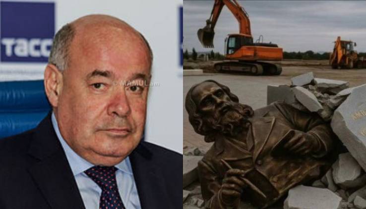 «Когда власть борется с памятниками, это власть недолгая» -   в Госдуме осудили снос памятника Айвазовскому в Карабахе
