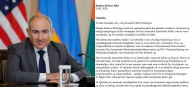Եկեղեցու հանդեպ պետք է հարգանք տածել․ Դանիայի Եկեղեցիների Խորհուրդը՝ Փաշինյանին