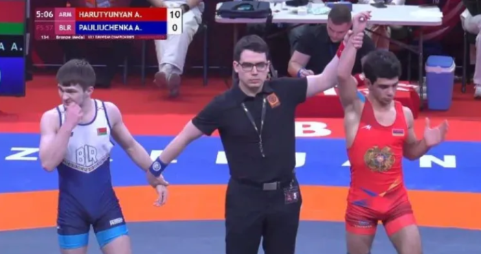 Արման Հարությունյանը մեդալ է նվաճել