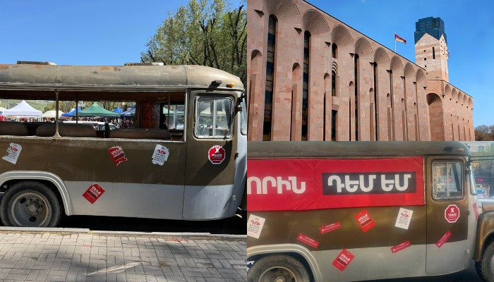 Ներկայացել են որպես քաղաքապետարանի աշխատակից և վնասել են մեր ավտոբուսը․ «Բոլորին դեմ եմ»