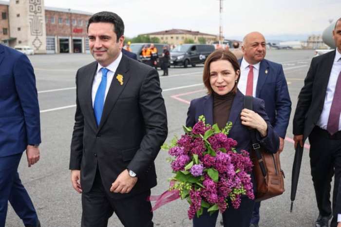 Հայաստան է ժամանել Մոլդովայի նախագահ Մայա Սանդուն