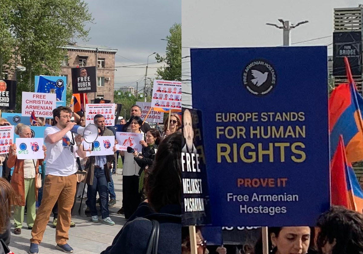 Ակցիայի մասնակիցների խոսքն ու պահանջներն՝ ուղղված եվրոպաշտոնյաներին