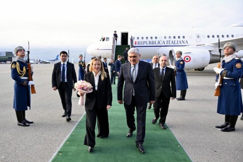 Ջորջա Մելոնին մեկնել է Ադրբեջան