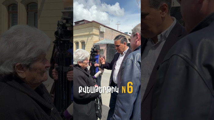 Գոնե Դուք անցնեք, մեր վիճակը բարելավվի․ գյումրեցի կինը՝ Արման Թաթոյանին