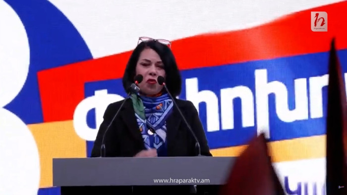 Մեզ ուժեղ կամքով առաջնորդ է պետք. Աննա Մայիլյանի ելույթը
