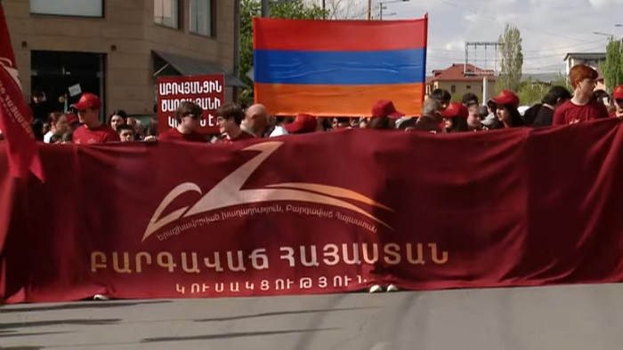 #Ուղիղ․ «Բարգավաճ Հայաստանի» հանրահավաքն Աբովյան քաղաքում