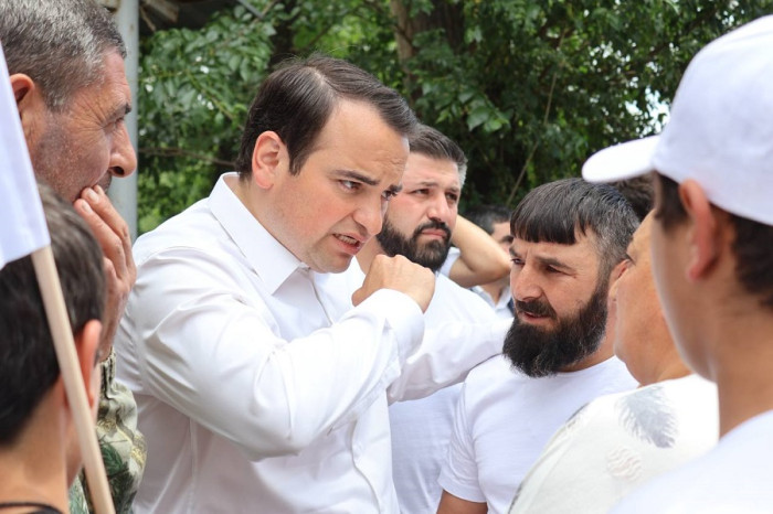 Ջերմ ընդունելություն՝ Գյումրու Մուշ թաղամասում