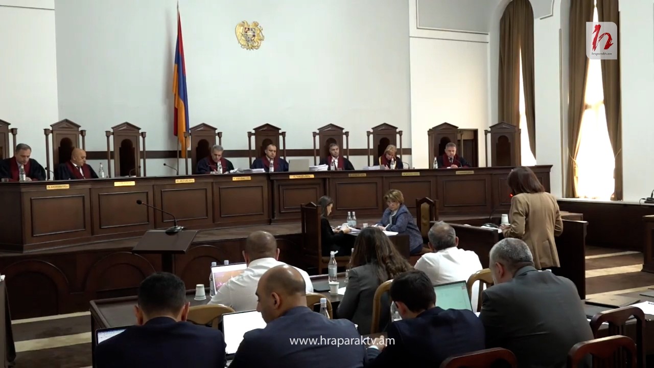 Գլխավոր դատախազի տեղակալը ՍԴ-ում է. նա ելույթ ունեցավ