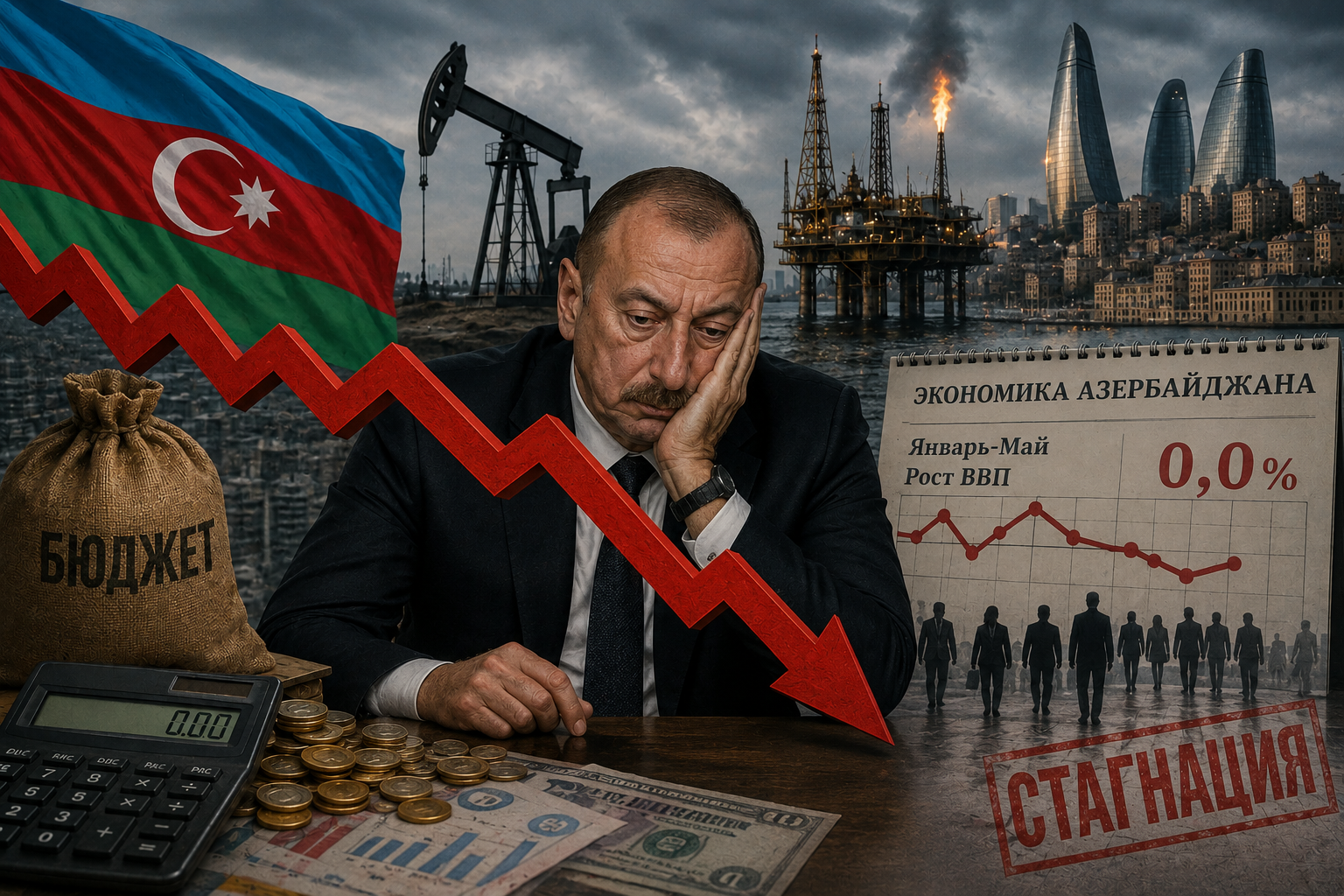 С января Азербайджан не заработал ни одной копейки