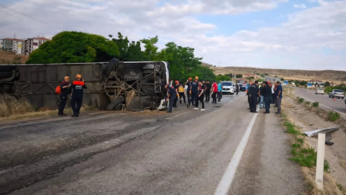 Ավտոբուս է շրջվել Թուրքիայում․ կան տուժածներ